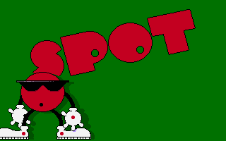 Spot (DOS) screenshot: Title 2 (VGA only)