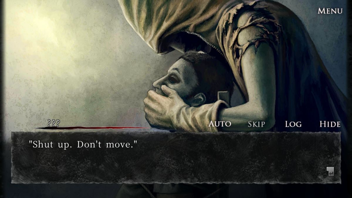 Urban Legend: Shin Hayarigami - Blindman (Android) screenshot: We start the game with a murder.