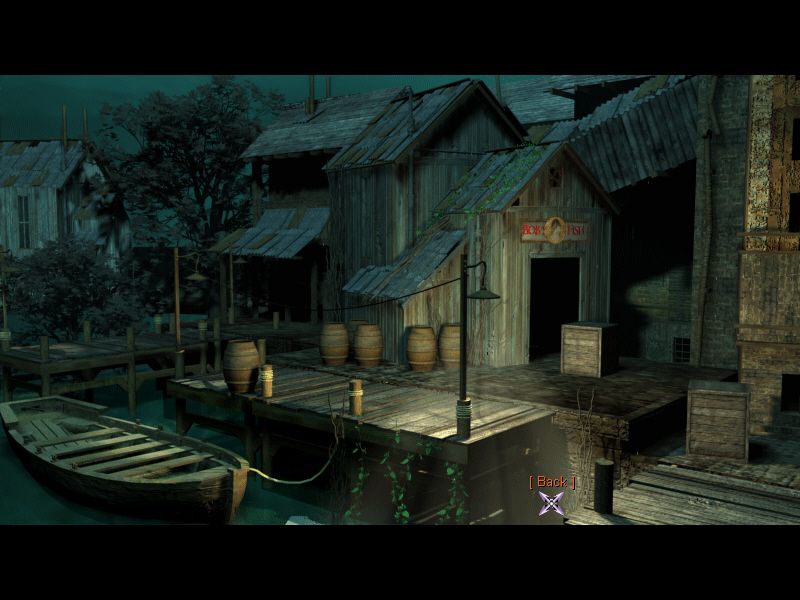 Tomb of Zojir: Last Half of Darkness (Windows) screenshot: A dock