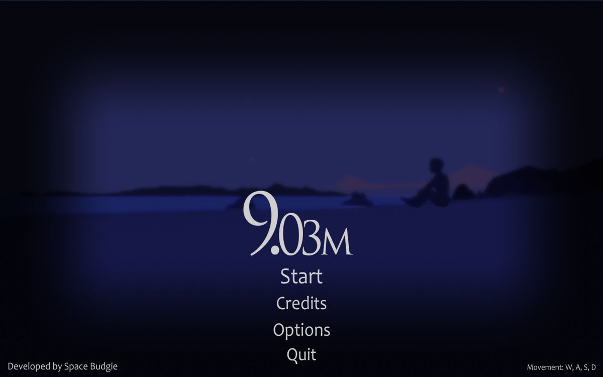 9.03m (Windows) screenshot: Main menu