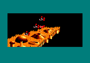 Leviathan (Amstrad CPC) screenshot: More enemies