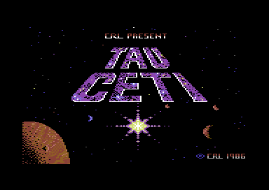 Tau Ceti: The Lost Star Colony (Commodore 64) screenshot: Loading screen