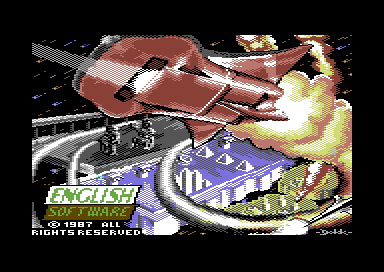 Leviathan (Commodore 64) screenshot: Loading screen