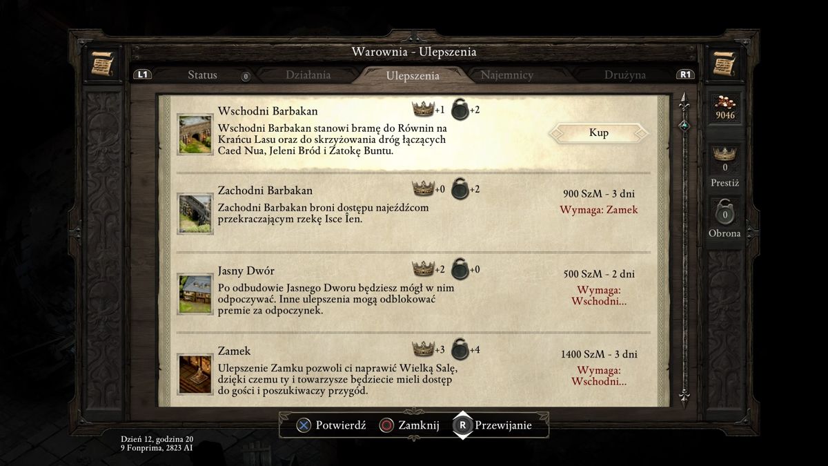 Screenshot of Pillars of Eternity Complete Edition (PlayStation 4