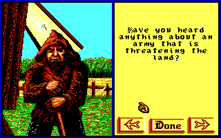 Iron Lord (DOS) screenshot: Miller.