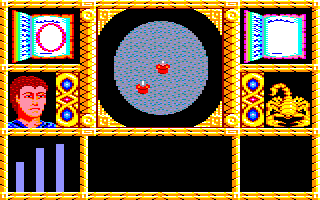 Wizard Warz (Amstrad CPC) screenshot: An opponent