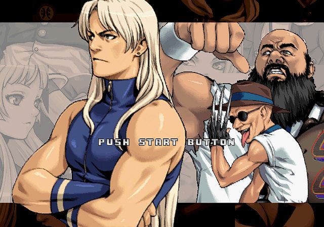 The King of Fighters: Neowave (PlayStation 2) screenshot: Intro - teams are shown