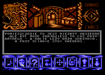 Barahir (Atari 8-bit) screenshot: A small storage room