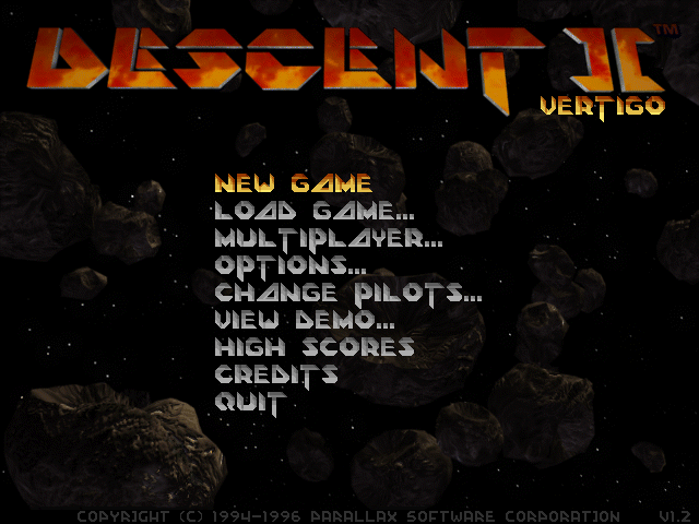 Descent II: Vertigo Series (1996) - MobyGames