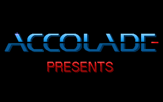 HardBall III (DOS) screenshot: Accolade Presents (MCGA/VGA)
