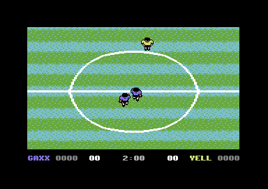 4 Soccer Simulators (Commodore 64) screenshot: Ready to begin