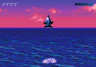 Ecco: The Tides of Time (Genesis) screenshot: Beautiful sky