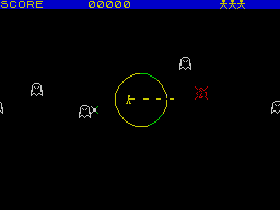 The Devil Rides In (ZX Spectrum) screenshot: Got One!