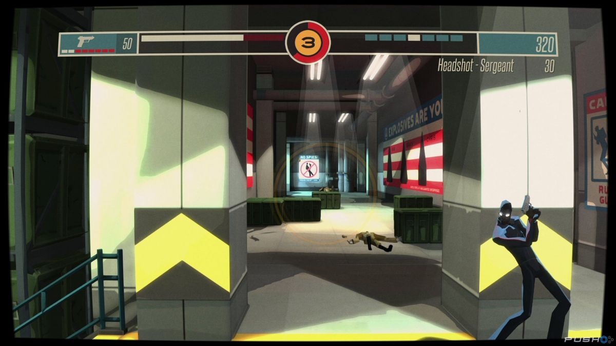 CounterSpy (PlayStation 3) screenshot: Cover mechanics