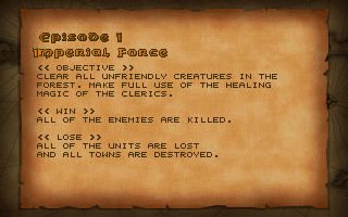 Alchemist (Windows) screenshot: Sainthood Mission 1 objectives