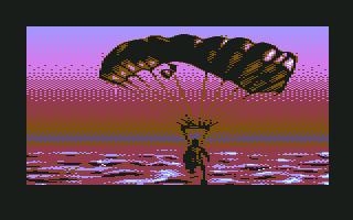 Navy Seals (Commodore 64) screenshot: Level completed