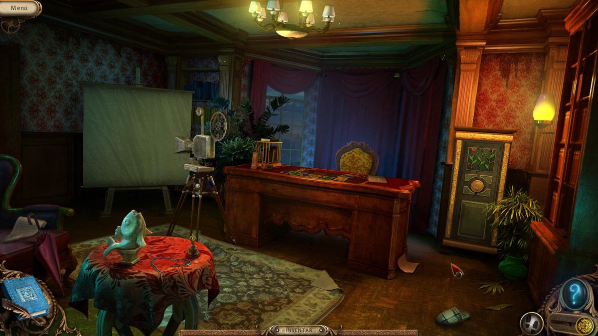 Alex Hunter: Lord of the Mind (Platinum Edition) (Windows) screenshot: The hidden room - some kind of bonus game with background information.