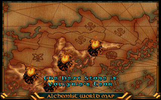 Alchemist (Windows) screenshot: Animalizer world map overview
