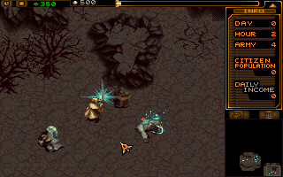 Alchemist (Windows) screenshot: Three mages taking it head on