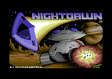 Nightdawn (Commodore 64) screenshot: Loading screen