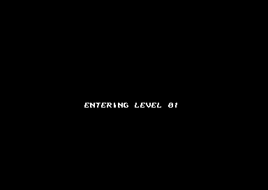 Nightdawn (Commodore 64) screenshot: Entering level 01