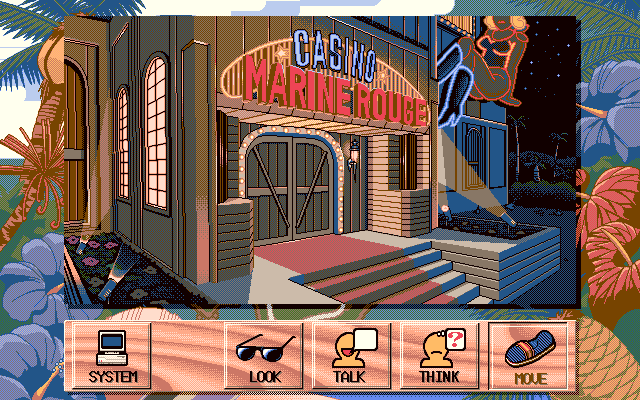 Marine Rouge (PC-98) screenshot: Casino