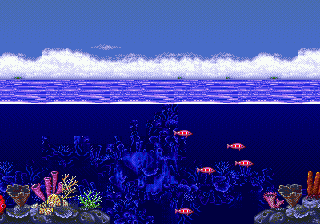 Ecco the Dolphin (Genesis) screenshot: Intro