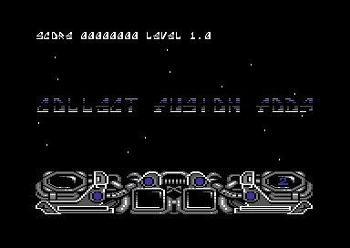 Dark Fusion (Commodore 64) screenshot: Collect fusion pods