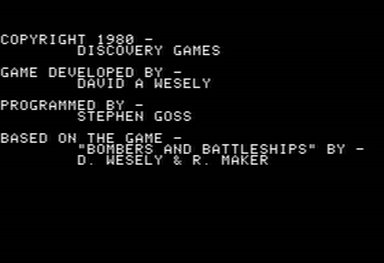 Winged Samurai (Apple II) screenshot: Introduction