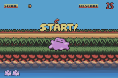 Ditto Leapfrog (Game Boy Advance) screenshot: Start of a round