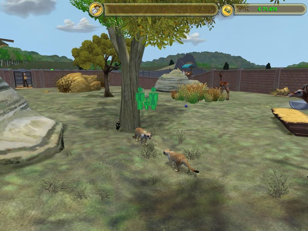 Zoo Tycoon 2: African Adventure (Windows) screenshot: Public's favourite in every zoo