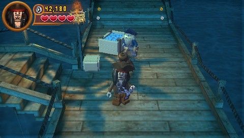 LEGO Pirates of the Caribbean: The Video Game (PSP) screenshot: Dock