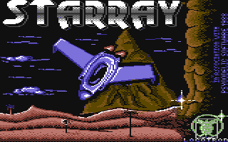 Revenge of Defender (Commodore 64) screenshot: Title screen