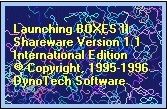 Boxes II (Windows 16-bit) screenshot: This is displayed as the game loads