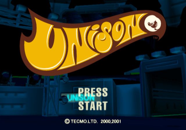 Unison: Rebels of Rhythm & Dance (PlayStation 2) screenshot: Title Screen