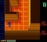 Metal Gear Solid (Game Boy Color) screenshot: VR Mission - Stage 01