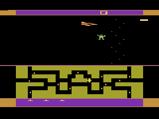 Flash Gordon (Atari 2600) screenshot: Starting screen