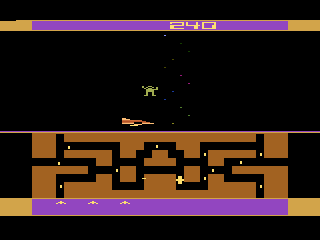 Flash Gordon (Atari 2600) screenshot: I need to rescure spacemen