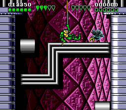 Battletoads / Double Dragon (Genesis) screenshot: Does every Battletoads game have a section like this?