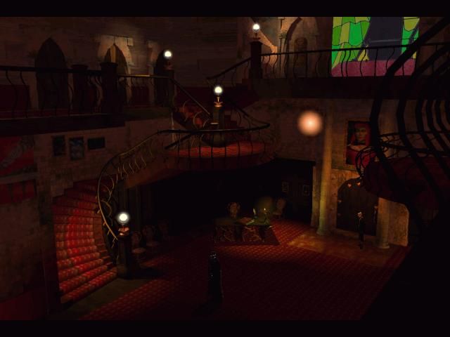 Discworld Noir (Windows) screenshot: Inside the Villa von Uberwald