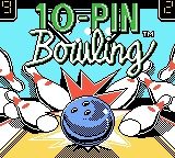 10-Pin Bowling (Game Boy Color) screenshot: Title Screen