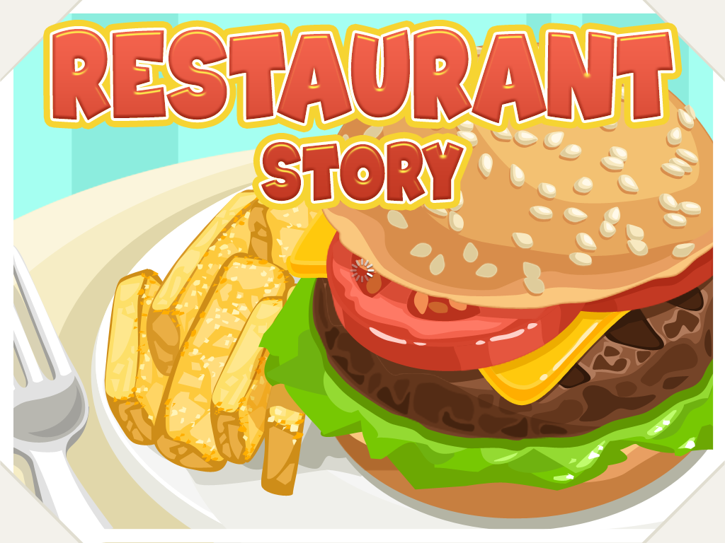 Restaurant Story (iPad) screenshot: Title screen