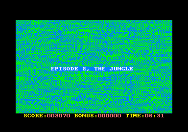 Danger Mouse in Double Trouble (Amstrad CPC) screenshot: Episode 2, The Jungle