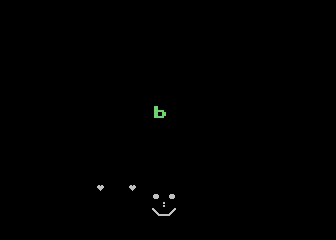 KinderComp (Atari 8-bit) screenshot: Locate the given letter on the keyboard