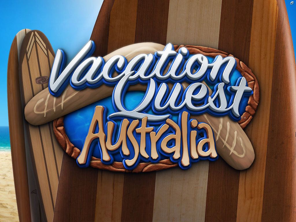 Vacation Quest: Australia (Windows) screenshot: Title