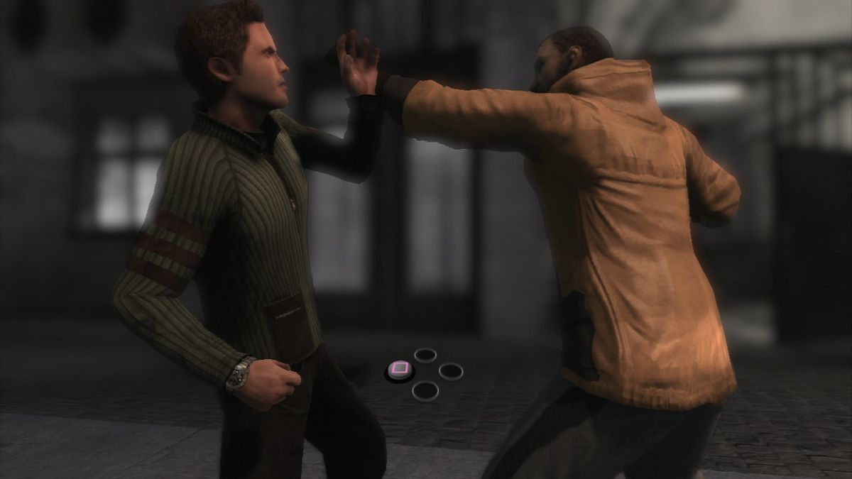 Robert Ludlum's The Bourne Conspiracy (PlayStation 3) screenshot: Taking down multiple combatants at once