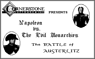 Napoleon vs. The Evil Monarchies: Austerlitz 1805 (DOS) screenshot: Loading screen