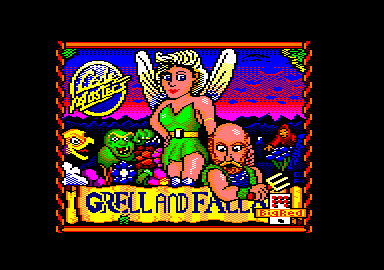 Grell and Fella (Amstrad CPC) screenshot: Loading screen