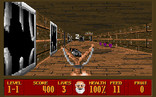 Super Noah's Ark 3-D (DOS) screenshot: Sleep tight