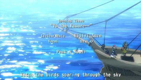 Blade Dancer: Lineage of Light (PSP) screenshot: Intro - aboard the ship